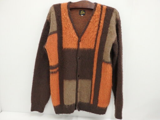 【中古】Needles 20AW Mohair Cardigan Mondrian ニードルズ モヘア カーディガン HM269 SIZE M 【メンズ古着】【鳥取店】 【中古】Needles 20AW Mohair Cardigan Mondrian ニードルズ モヘア カーディガン HM269 SIZE M 【メンズ古着】【鳥取店】