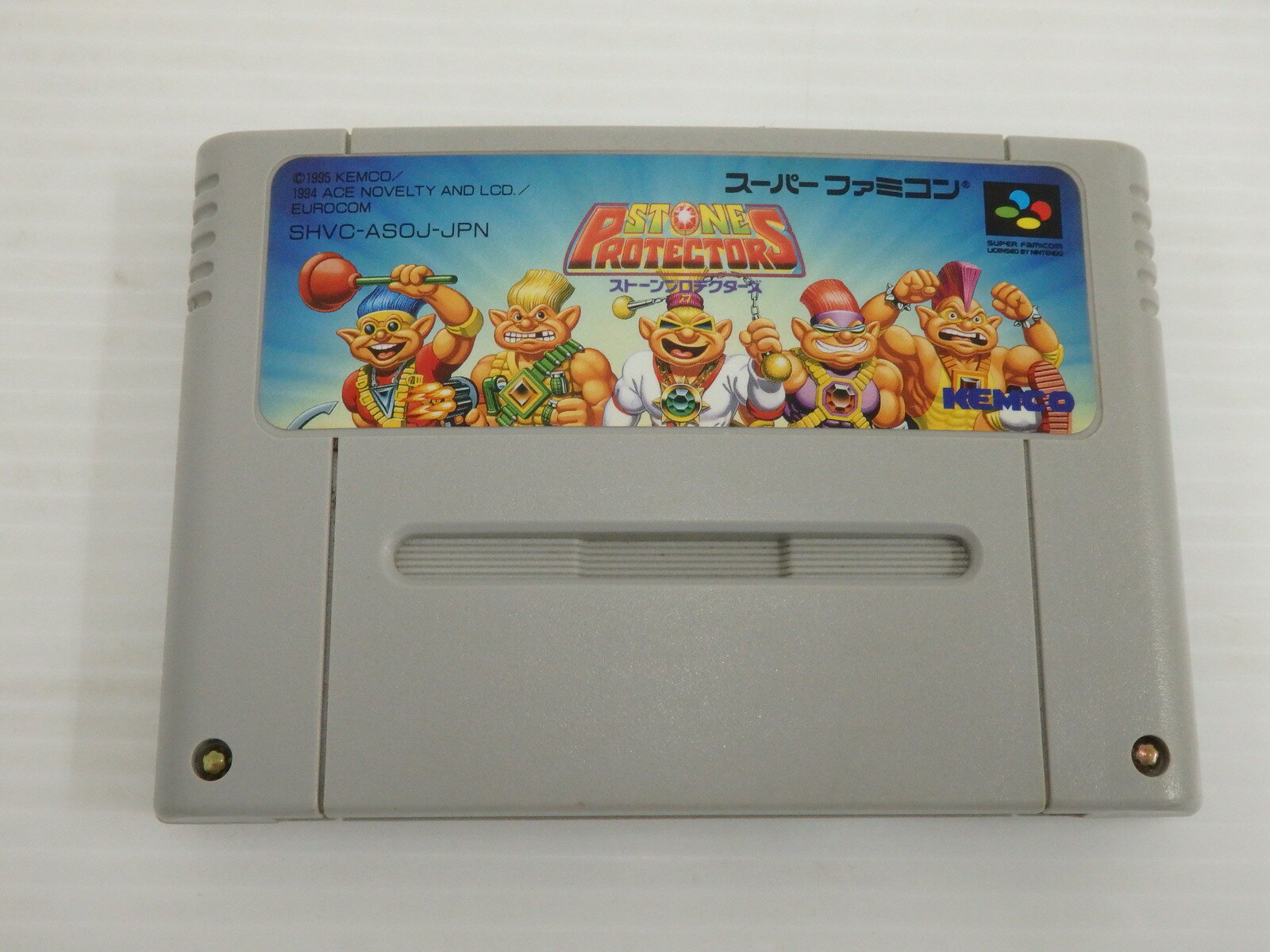 【中古】 SFC ストーンプロテクターズ ※ソフトのみ　レトロソフト 【ゲーム】【鳥取店】のサムネイル