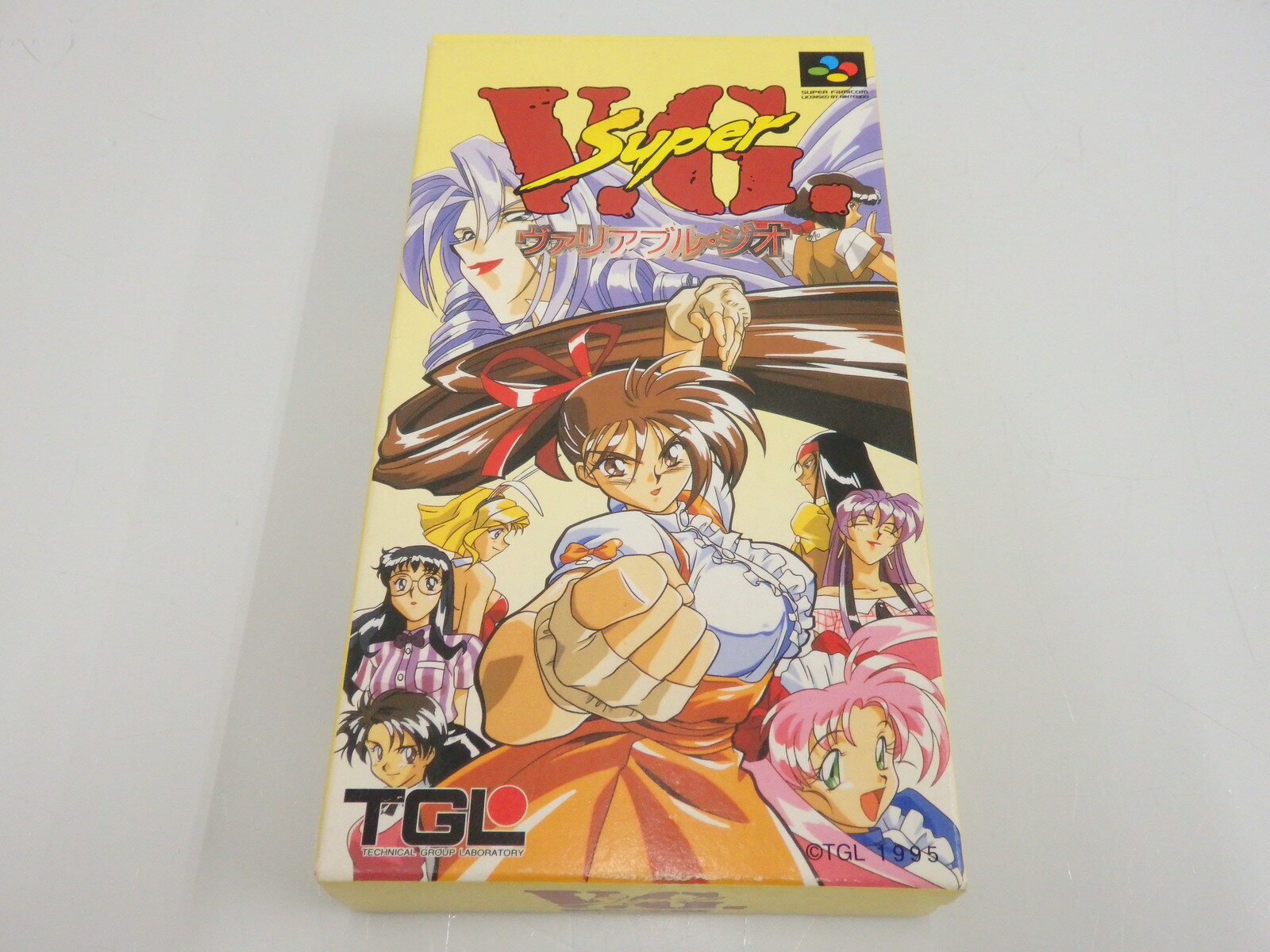 【中古】 SFC SUPERヴァリアブル・ジオ ※箱イタミ レトロソフト 【ゲーム】【鳥取店】のサムネイル