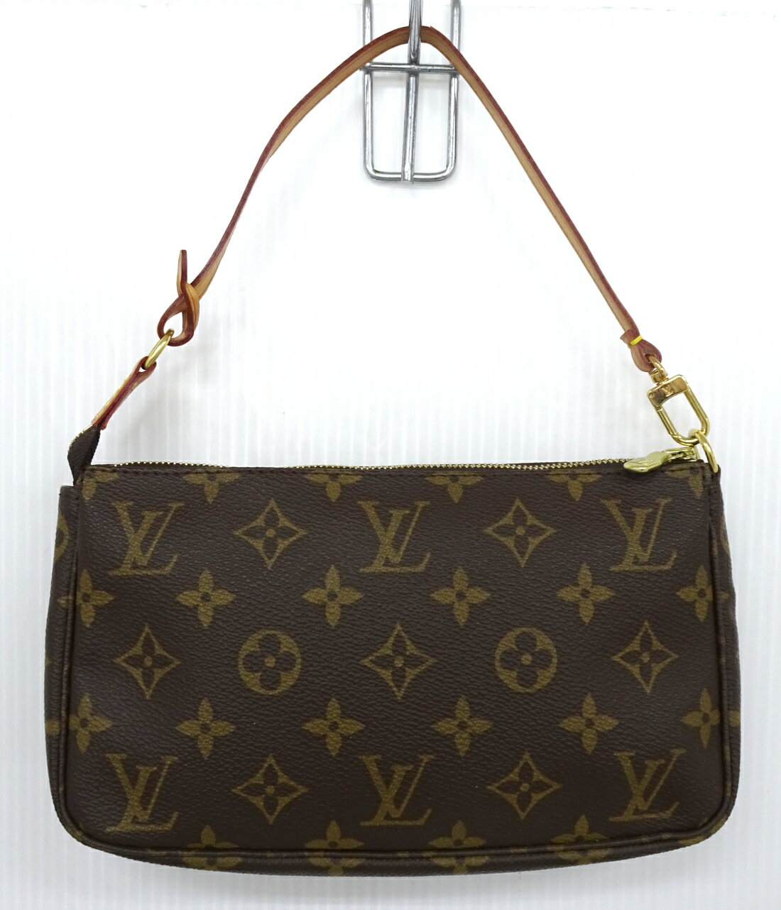 【中古】LOUIS VUITTON ルイ ヴィトン M51980 モノグラム ポシェット アクセソワール アクセサリーポーチ ハンドバッグ【鞄/バッグ】【米子店】