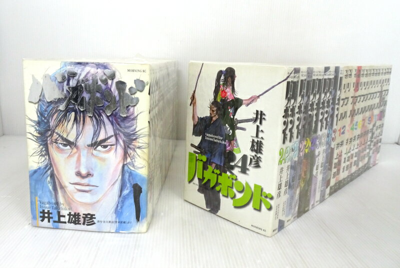 【中古】井上雄彦作品 バガボンド 1～33巻+リアル 1～14巻セット 以下続刊セット【コミック】【米子店】