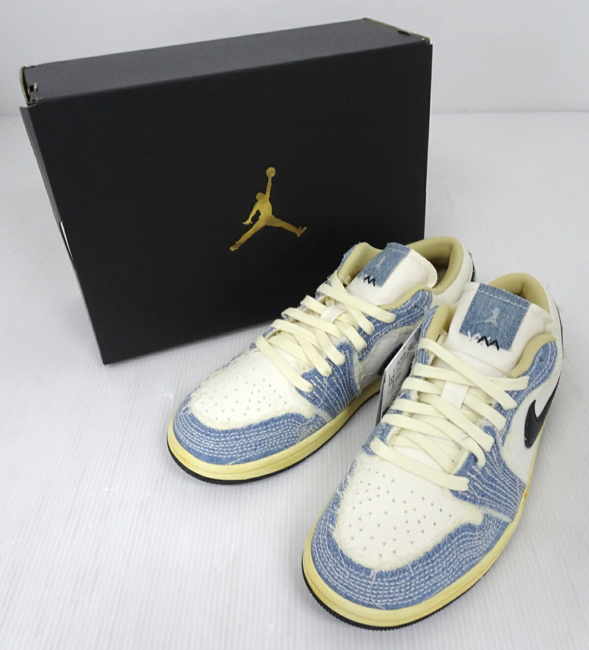 【中古】NIKE FN7670-493 AIR JORDAN 1 LOW SE エアジョーダン1 ロー SE サイズ：US8.5 26.5cm World Make Japan ワールド メイク ジャパン【メンズ】【靴/スニーカー】【米子店】