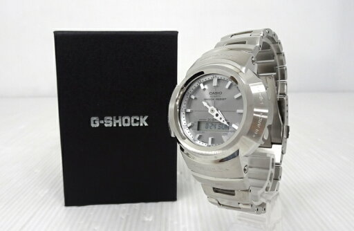【中古】CASIO カシオ G-SHOCK Gショック AWM-500D-1A8JF 電波ソーラー フルメタル 復刻版 アナデジ【腕時計】【米子店】 【中古】CASIO カシオ G-SHOCK Gショック AWM-500D-1A8JF 電波ソーラー フルメタル 復刻版 アナデジ【腕時計】【米子店】