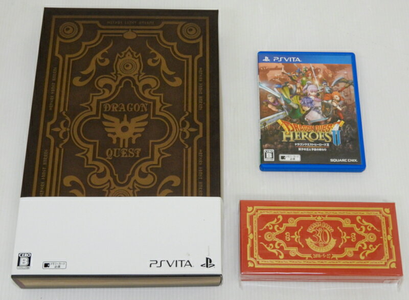 【中古】e-STORE専売 PSVITAソフト ドラゴンクエストヒーローズII　ドラゴンクエスト30周年記念モンスターコインセット【ゲーム】 【米子店】