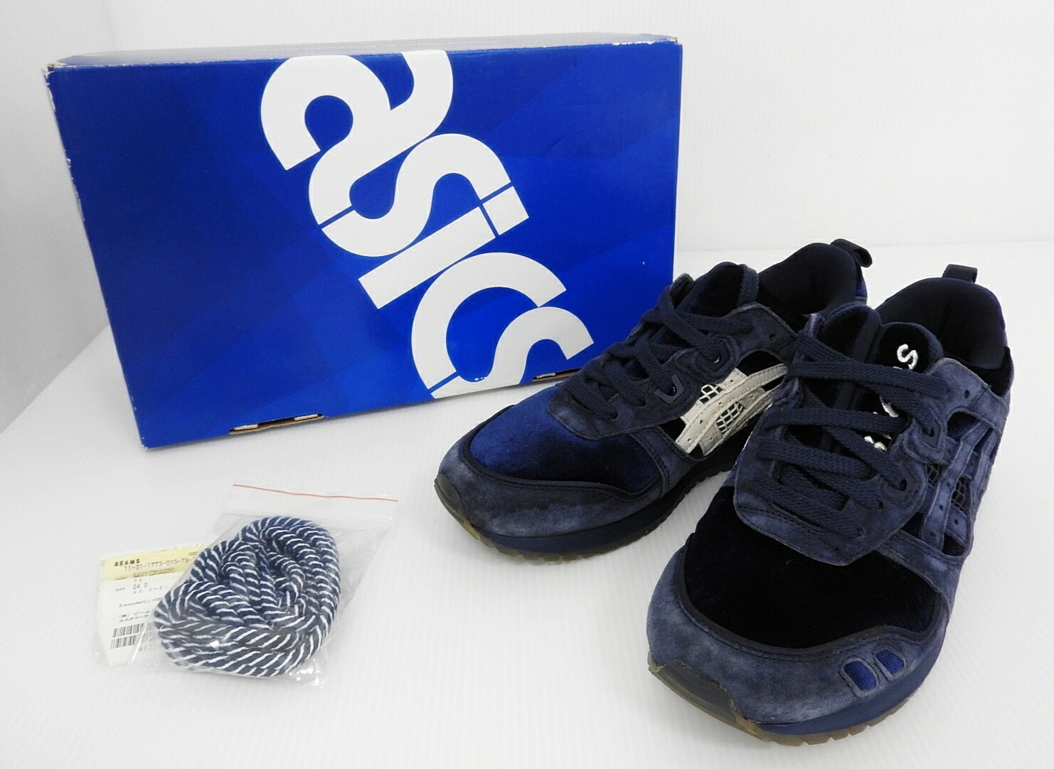 アシックスタイガー」で「BEAMS」、「mita sneakers」と