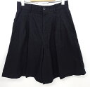 【中古】Maison Margiela メゾンマルジェラ S30MU0051 S52644 フレア ショーツ サイズ:44 ネイビー イタリア製【メンズ古着】【米子店】