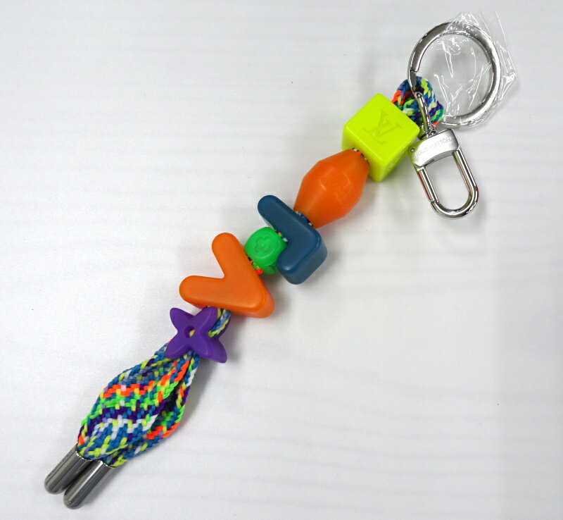 【中古】LOUIS VUITTON ルイ・ヴィトン MP3450 ポルト クレ・LV プレイ キーホルダー キーリング チャーム【ブランド小物】【米子店】(4)