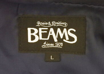 【中古】BEAMS/ビームス/3WAY マウンテンパーカー/サイズ：L/ベージュ【メンズ古着】【米子店】