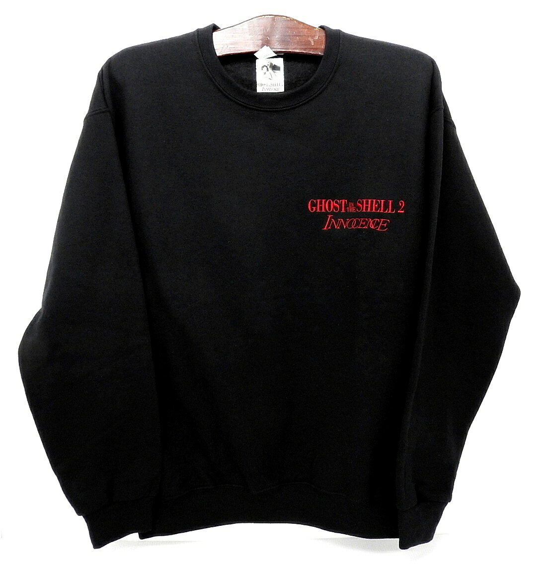 【中古】WACKO MARIA ワコマリア 24SS GHOST IN THE SHELL 2 INNOCENCE イノセンス スウェット 攻殻機動隊 サイズL ブラック【メンズ古着】【米子店】