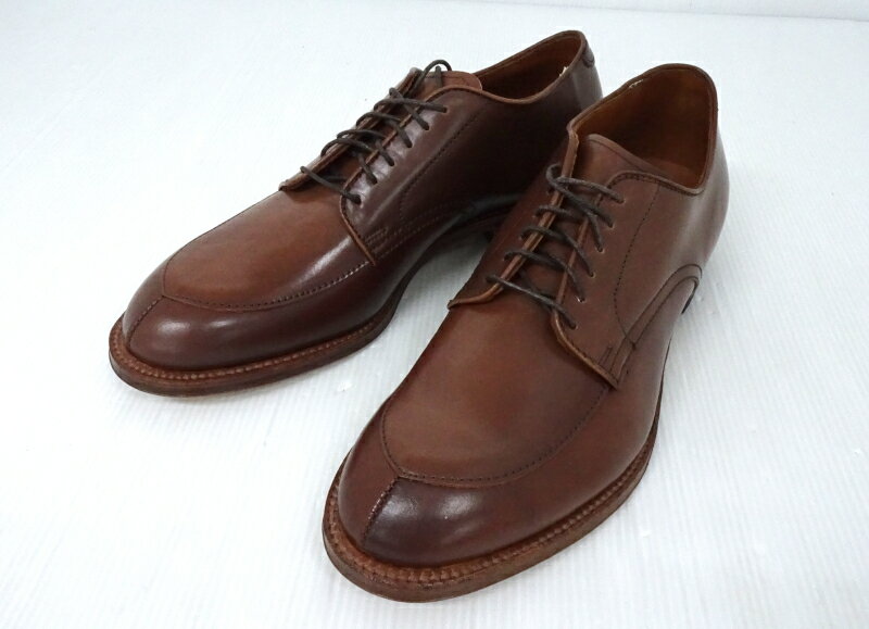 オールデン　ドレスシューズ　ビジネスシューズ　レザー　ブラウン　6.5 オールデン ドレスシューズ ビジネスシューズ レザー ブラウン
