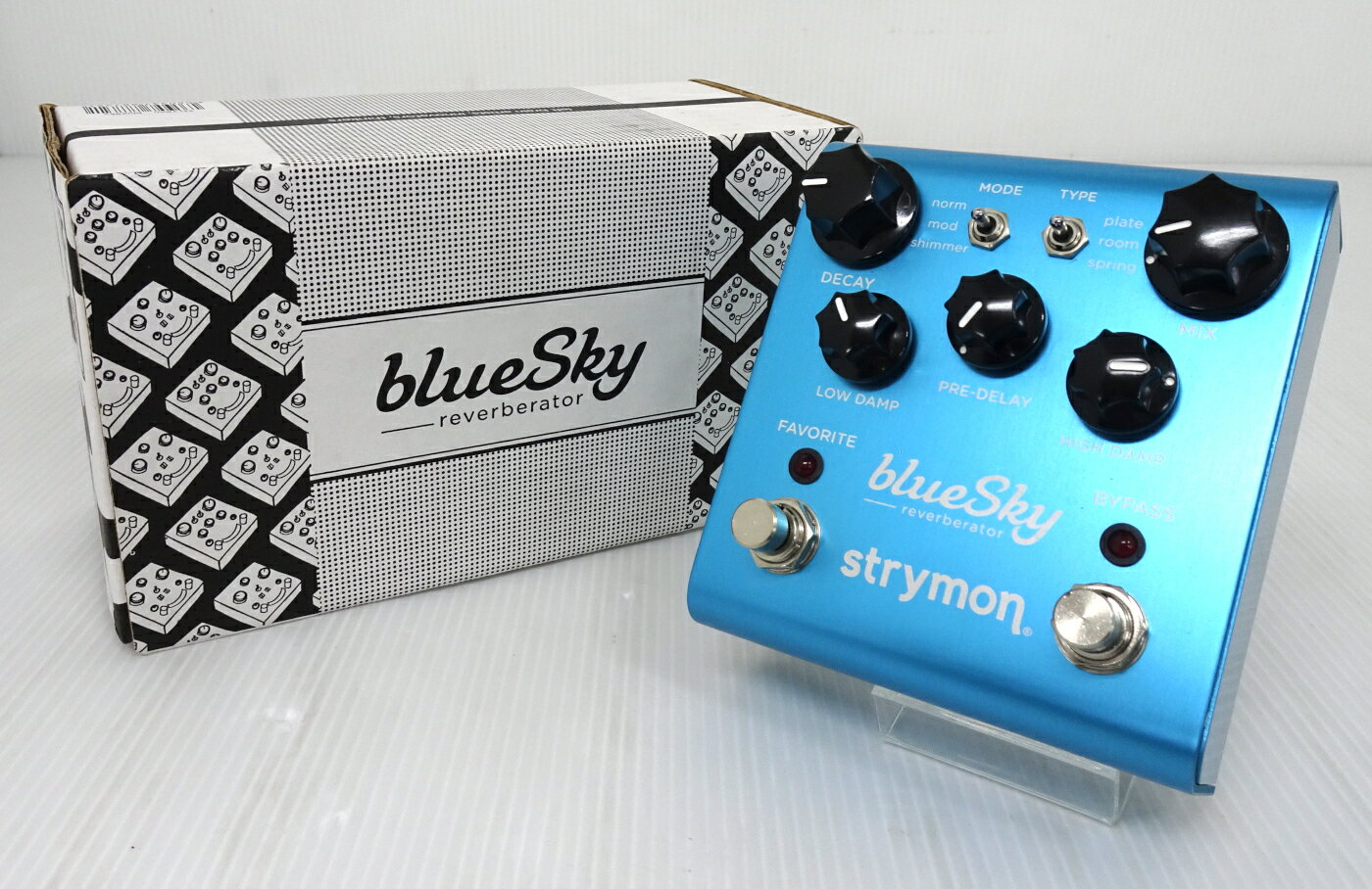 【中古】strymon bluesky reverberator ストライモン ブルースカイ リバーブ【楽器】【米子店】