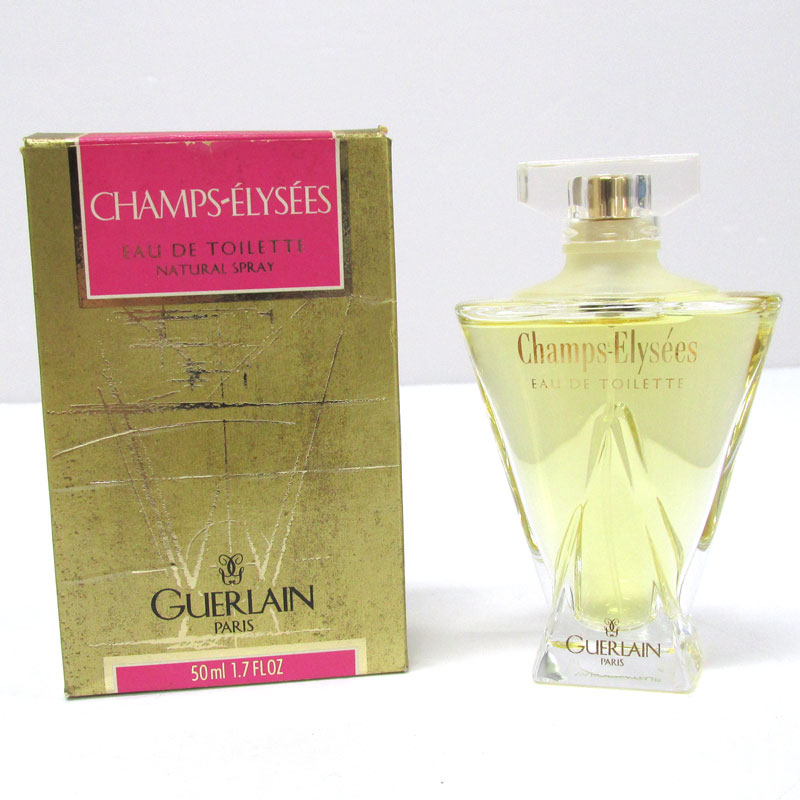 【中古雑貨】GUERLAIN ゲラン シャンゼリゼ 50ml CHAMPS ELYSEES EDT  ...