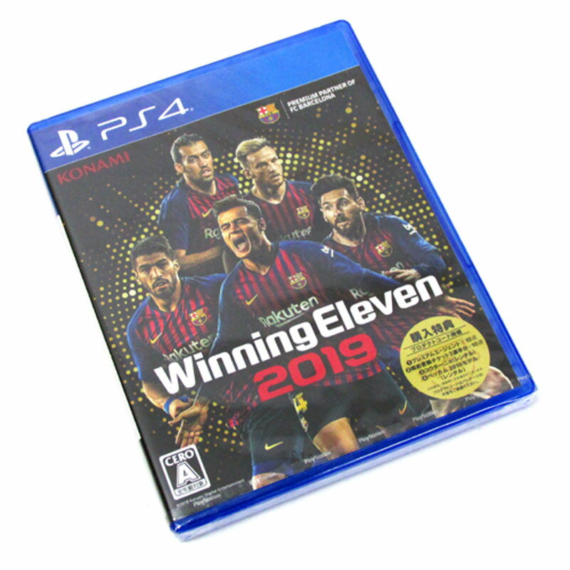 【中古】《未開封》ウイニングイレブン2019 /【PS4 ソフト】【ゲーム】【山城店】