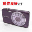 【中古】 SONY DSC-WX30/V 【デジタルカメラ サイバーショット WX30 バイオレット】【製造番号 : 6137943】【山城店】