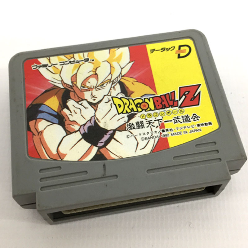 【中古】《レトロ》DRAGONBALL Z 激闘天下一武道会【データック】【クリックポスト可】【ファミコン】【ファミリーコンピュータ】【ゲーム】【山城店】