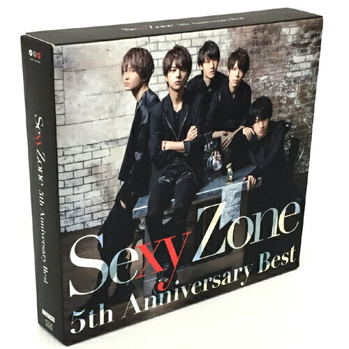 【中古】《CD》Sexy Zone 5th Anniversary Best (初回限定盤B)(DVD付) CD+DVD, Limited Edition【CD部門】【山城店】