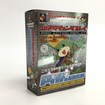 【中古】《レトロ》 ハイテクオプションシリーズ KARAT プロアクションリプレイ PARGBA用【GBA】【ゲームボーイアドバンス】【ゲーム】【山城店】