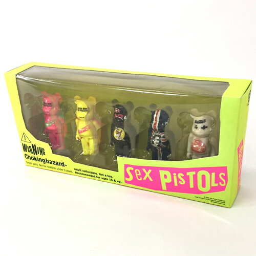 【中古】《未開封》BE＠RBRICK ベアブリック Sex Pistols セックス ピストルズ 5体セット【おもちゃ】【山城店】