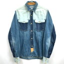 【中古】 White Mountaineering ホワイトマウンテニアリング Used Denim Western shirt ユーズド デニム ウェスタンシャツ /アメカジ【メンズ古着】【山城店】