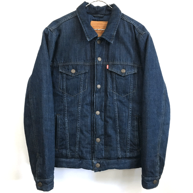 【中古】 Levi's リーバイス RDS認証ダウン 550フィルパワー　デニムダウンジャケット /定番【メンズ古着】【山城店】