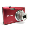 【中古】 Nikon A100RD 【デジタルカメラ COOLPIX A100 レッド】【製造番号 : 21075380】【山城店】