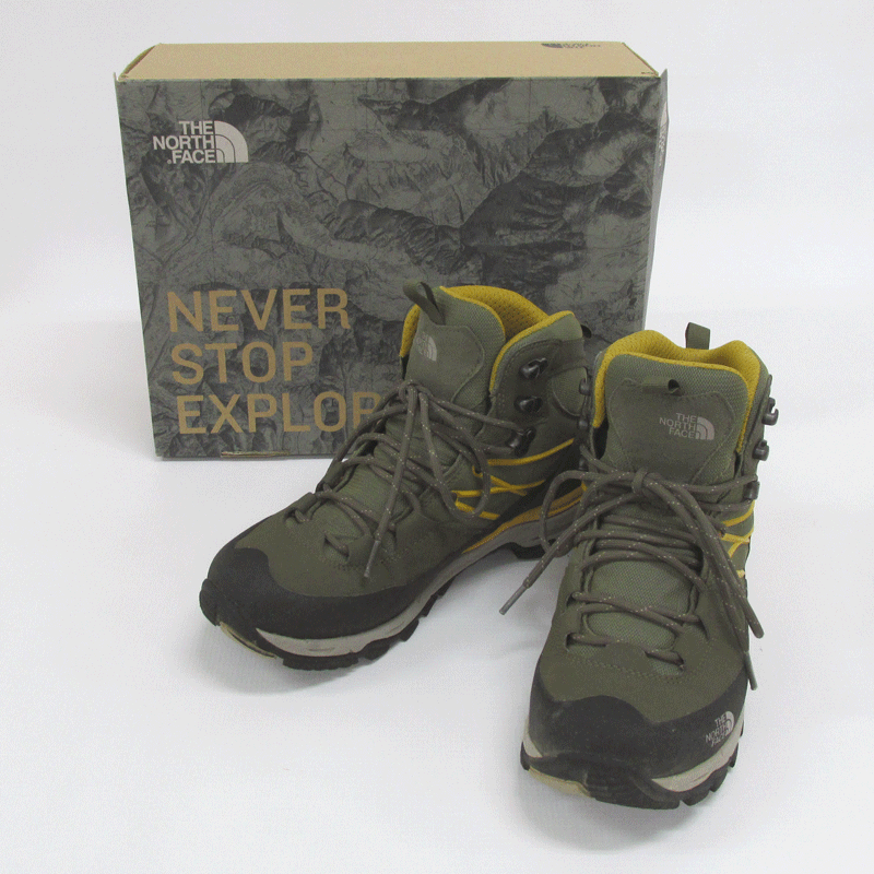 【中古】THE NORTH FACE ザ・ノースフェイス Creston MID GTX NF51620 クレストンミッド ゴアテックス / スニーカー【メンズ古着】【山城店】