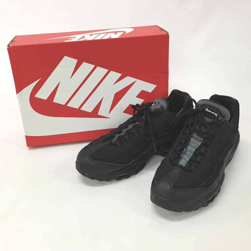 【中古】NIKE ナイキ AIR MAX 95 ESSENTIAL BLACK エア マックス 95 エッセンシャル/スニーカー【メンズ古着】【山城店】