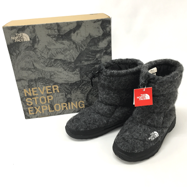 【中古】THE NORTH FACE ザ・ノースフェイス Nuptse Bootie Wool Luxe ヌプシ ブーティー ウール ラックス/他靴【メンズ古着】【山城店】