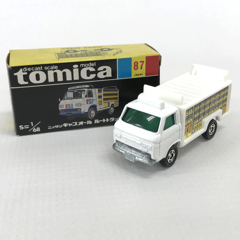 【中古】トミー トミカ 黒箱 54 ニッサン キャブオール ルートトラック 日本製【おもちゃ】【山城店】のサムネイル