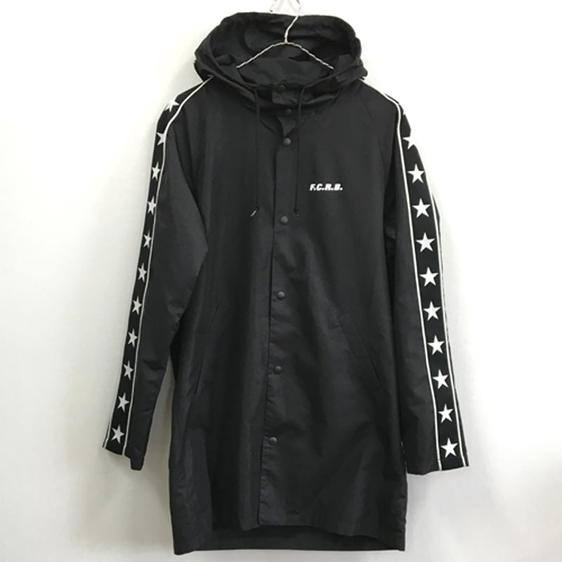 【中古】F.C.Real Bristol エフシー レアル ブリストル STAR LINE HOOD LONG COACH JACKET スターライン ロング コーチ ジャケット/ストリート【メンズ古着】【山城店】