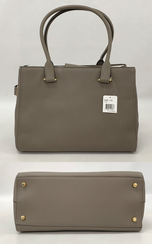 【中古】COACH コーチ スワッガー キャリーオール ポリッシュド ぺブルレザー ハンドバッグ【ブランド】【山城店】