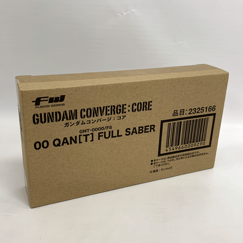 【中古】《未開封》バンダイ/BANDAI FW GUNDAM CONVERGE：CORE ダブルオークアンタ フルセイバー《フィギュア・山城店》