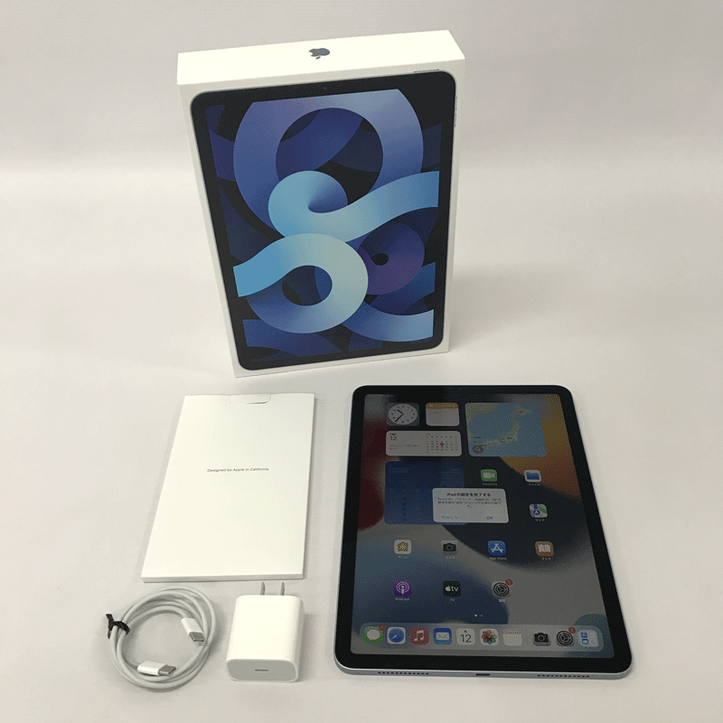 š iPad Air 10.9 4 Wi-Fi 64GB ֥롼 MYFQ2J/ADMPFH7MRQ16QۡiOS 15.3.1ۡԥ֥åPCŹA1578