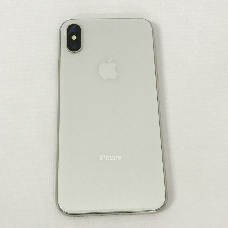 開放倉庫 京都山城店の【中古】 au iPhone X 64GB MQAY2J/A シルバー【白ロム】【356739084275299】【利用制限:○】【iOS 15.6.1】《スマホ・山城店》｜アングル2