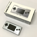 【中古】《ジャンク扱い》《レトロ》ゲームボーイミクロ 本体 シルバー/GBAミクロ/GBM《ゲーム・ ...