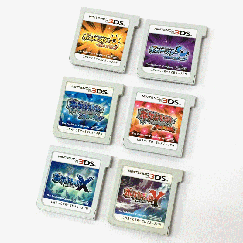【中古】3DSポケットモンスター 6本セット ソフトのみ/ウルトラサン・ウルトラムーン・アルファサファイア・オメガルビー・X・Y/3DSソフト《ゲーム・山城店》I777
