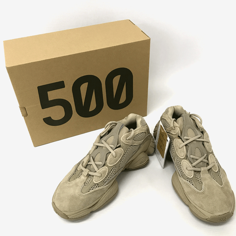 【中古】《美品》adidas アディダス YEEZY 500 イージー500/Taupe Light トープライト サイズ : 26/スニーカー《メンズ古着・山城店》