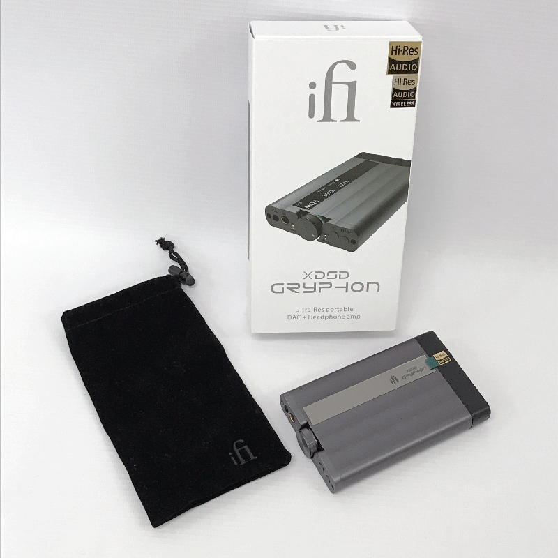 【中古】 iFi-Audio XDSDGry 【ポータブルヘッドホンアンプ XDSD Gryphon】【製造番号 : 1503005424】..