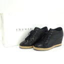 【中古】【レディース古着】Theory セオリー CLELIA インヒールシューズ 品番:01-3160313/サイズ:37 1/2 /カラー:ブラック/靴 シューズ【山城店】(4)