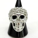 glamb（グラム） スカル リング/Skull/ガイコツ/アクセ/リング/21号/RING カラー：シルバー《アクセサリー/指輪》【服飾小物】【中古】【山城店】