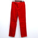 【中古】【レディース古着】POLO RALPH LAUREN ポロ ラルフローレン コーデュロイ パンツ サイズ:20/カラー:RED/レッド/フルレングス【山城店】