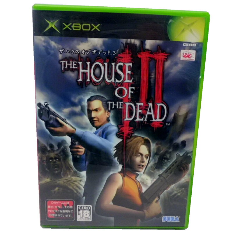 【中古】【CERO区分＿Z】　セガ　XBOX　THE HOUSE OF THE DEAD 3/ザハウスオブデッド3【生活館】