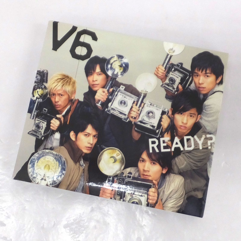 【中古】READY?(初回生産限定盤)(Music Video Clips＆MORE盤)(ジャケットA)(DVD付) /V6/アイドルCD+DVD【CD部門】【山城店】