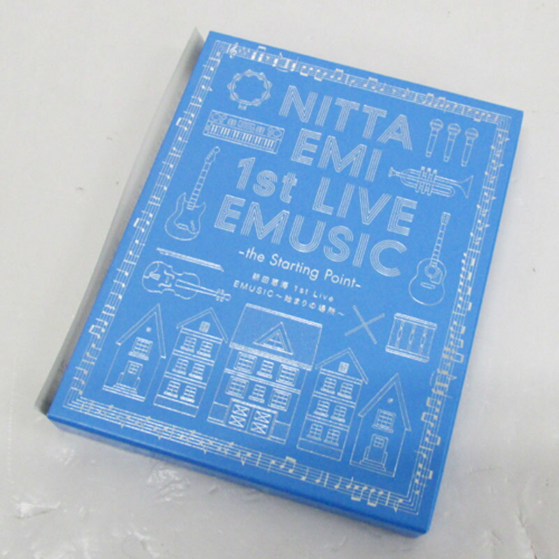 【中古】《帯付き》新田恵海1st Live「EMUSIC〜始まりの場所〜」/Blu-ray【CD部門】【山城店】 1