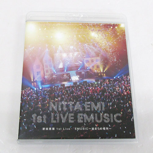 【中古】《帯付き》新田恵海1st Live「EMUSIC〜始まりの場所〜」/Blu-ray【CD部門】【山城店】 3