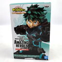 【中古】THE MOVIE ワールドヒーローズミッション THE AMAZING HEROES 緑谷出久 キャンペーン限定彩色Ver当選書付《フィギュア・山城店》O6280
