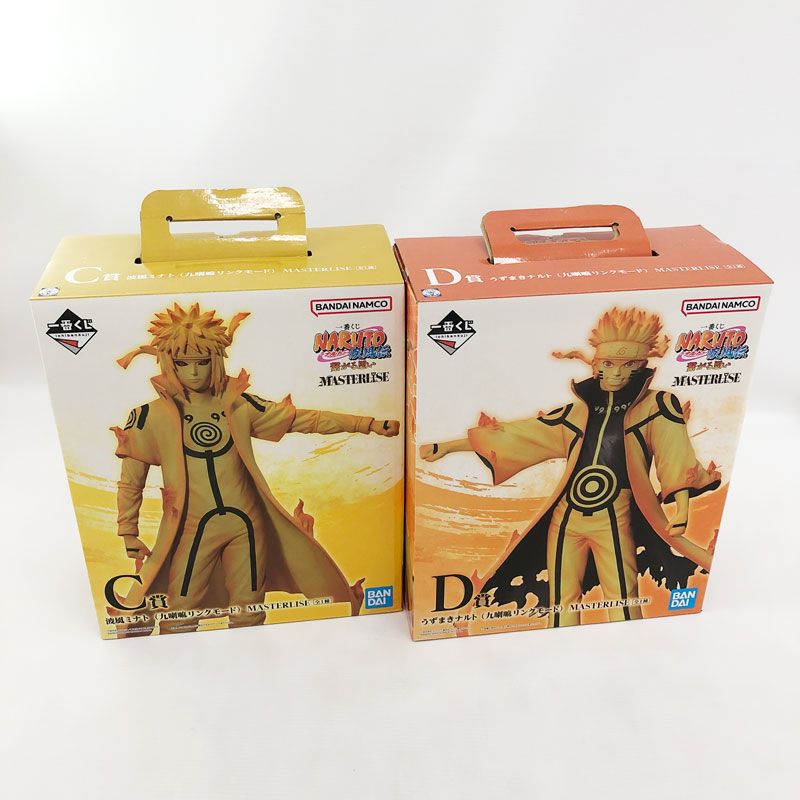 【中古】《未開封》 一番くじ NARUTO 繋がる思い C賞ミナト ＆ D賞ナルト 九喇嘛リ...
