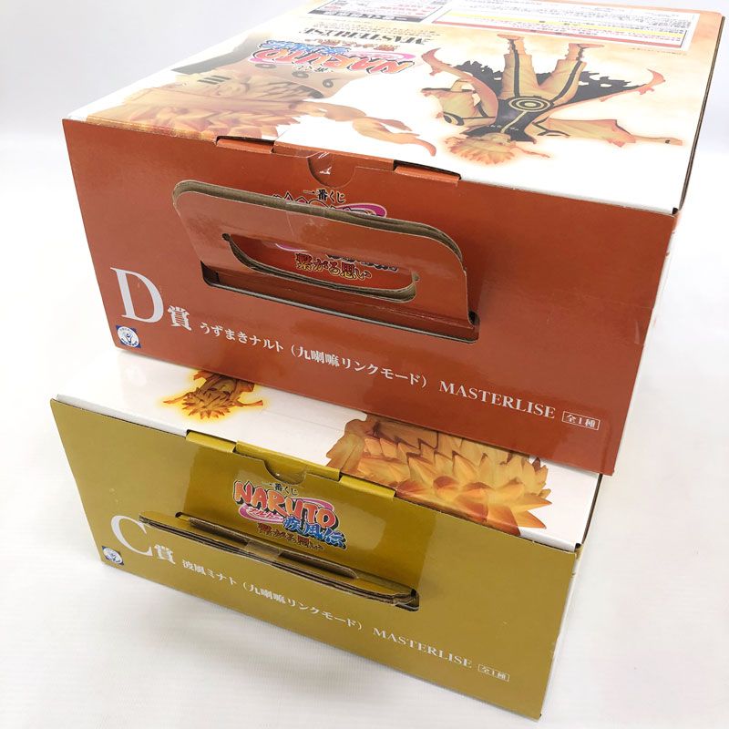 【中古】《未開封》 一番くじ NARUTO 繋がる思い C賞ミナト ＆ D賞ナルト 九喇嘛リンクモード セット《フィギュア・山城店》◆R300
