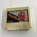 【中古】《ジャンク》《レトロ》ファミコン パンチアウト ゴールドカセット マイクタイソン/FC/任天堂《ゲーム・山城店》◆B140