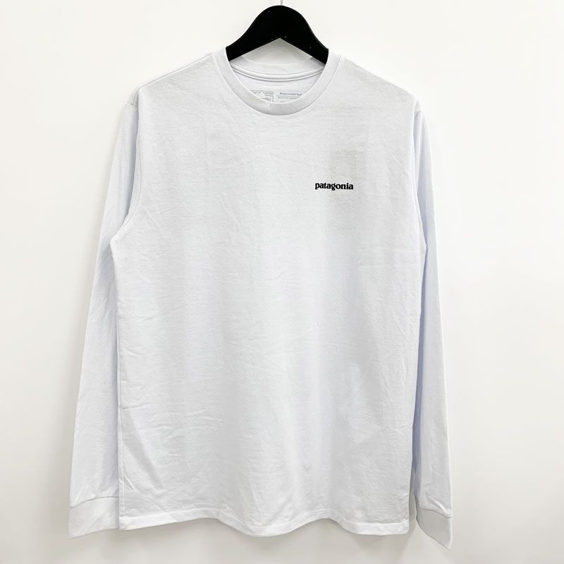 Rakuten - 【中古】《美品》patagonia L/S P-6 LOGO RESPONSIBILI-TEE P-6 ロングスリーブTシャツ サイズ : S/アウトドア 併売《メンズ古着・山城店》U139t